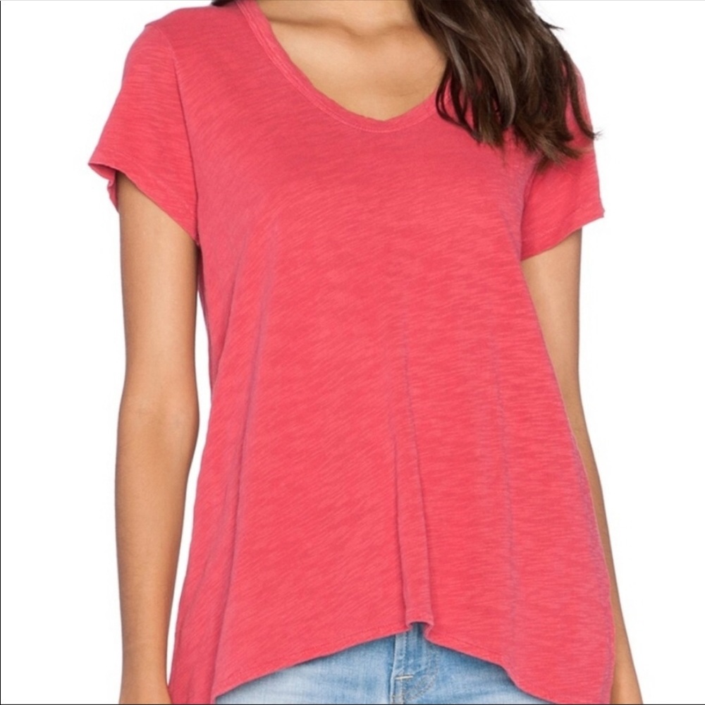 Eileen Fisher Coral Short Sleeve Sweater